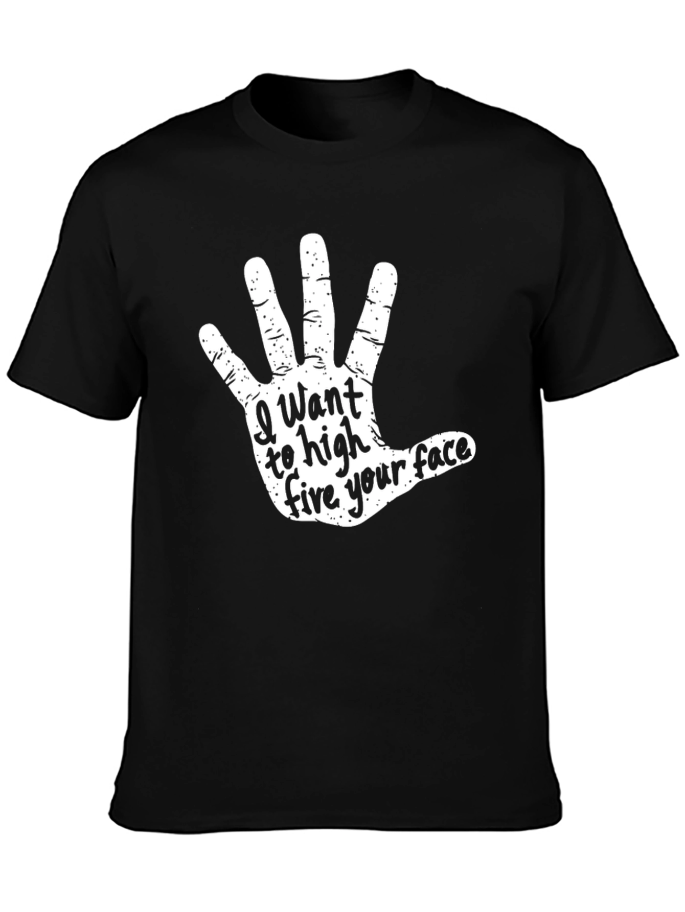 High Five Your Face Graphic Tee