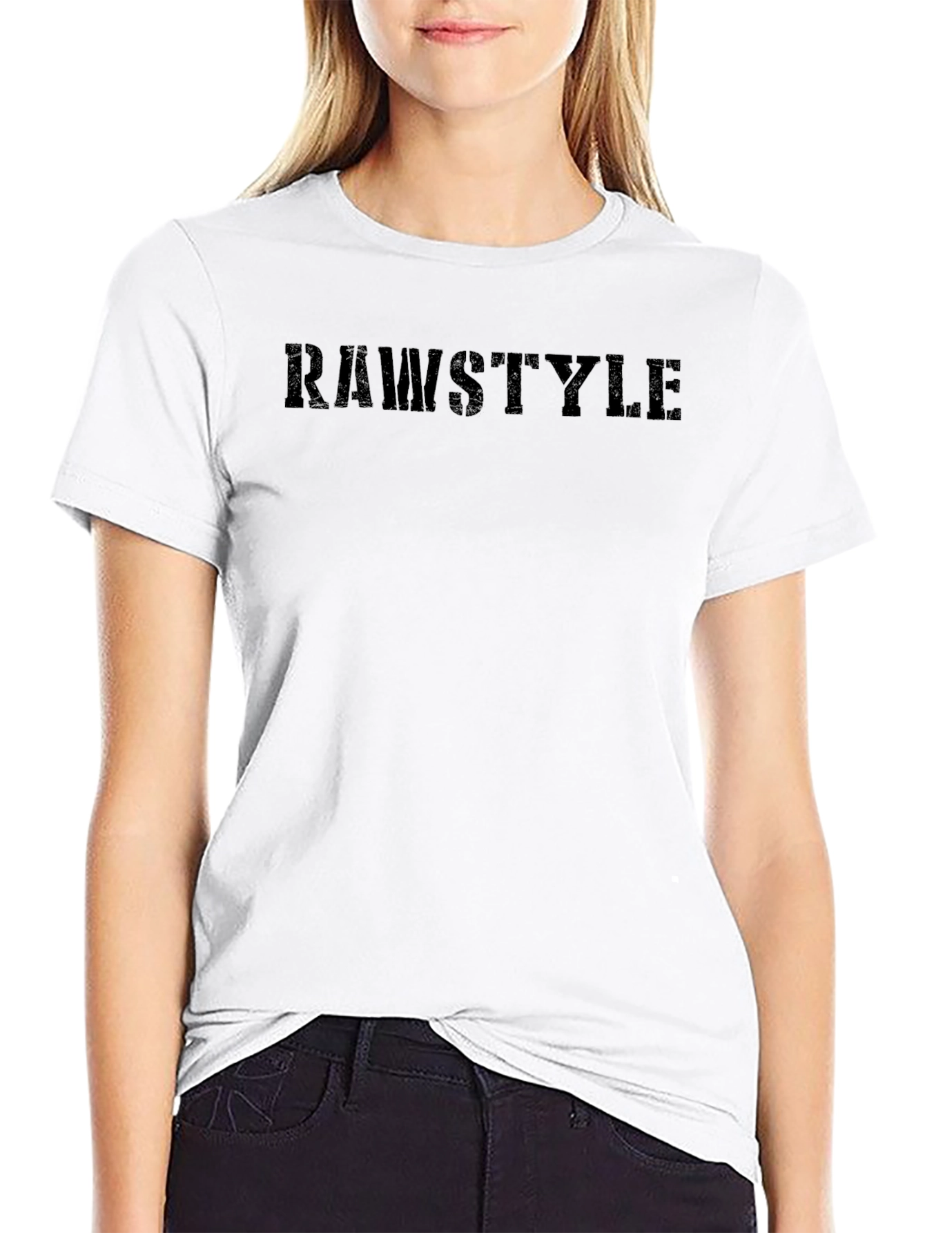 RAWSTYLE Black Graphic Tee