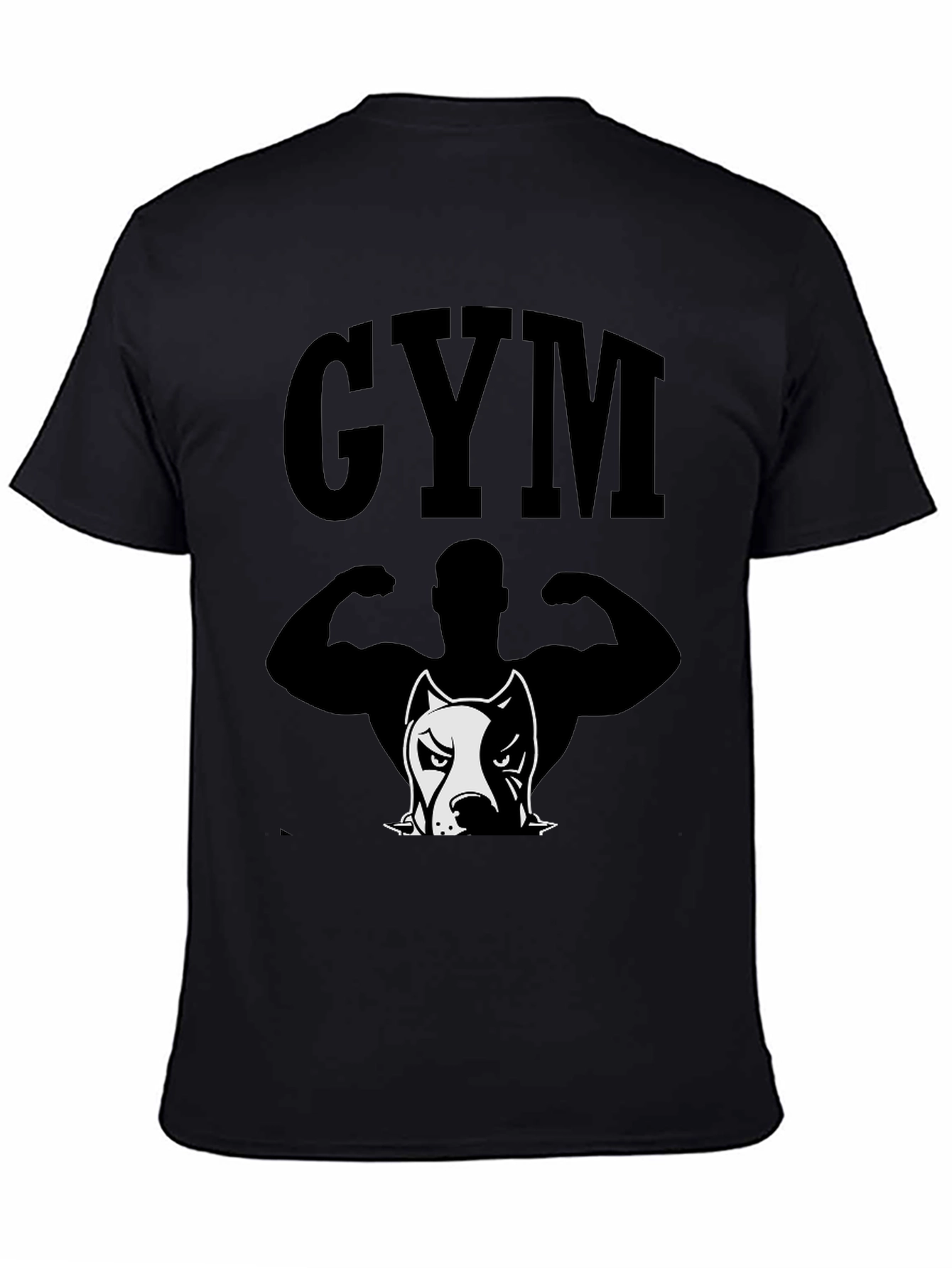 GYM Pitbull Graphic Tee - Bodybuilding Shirt