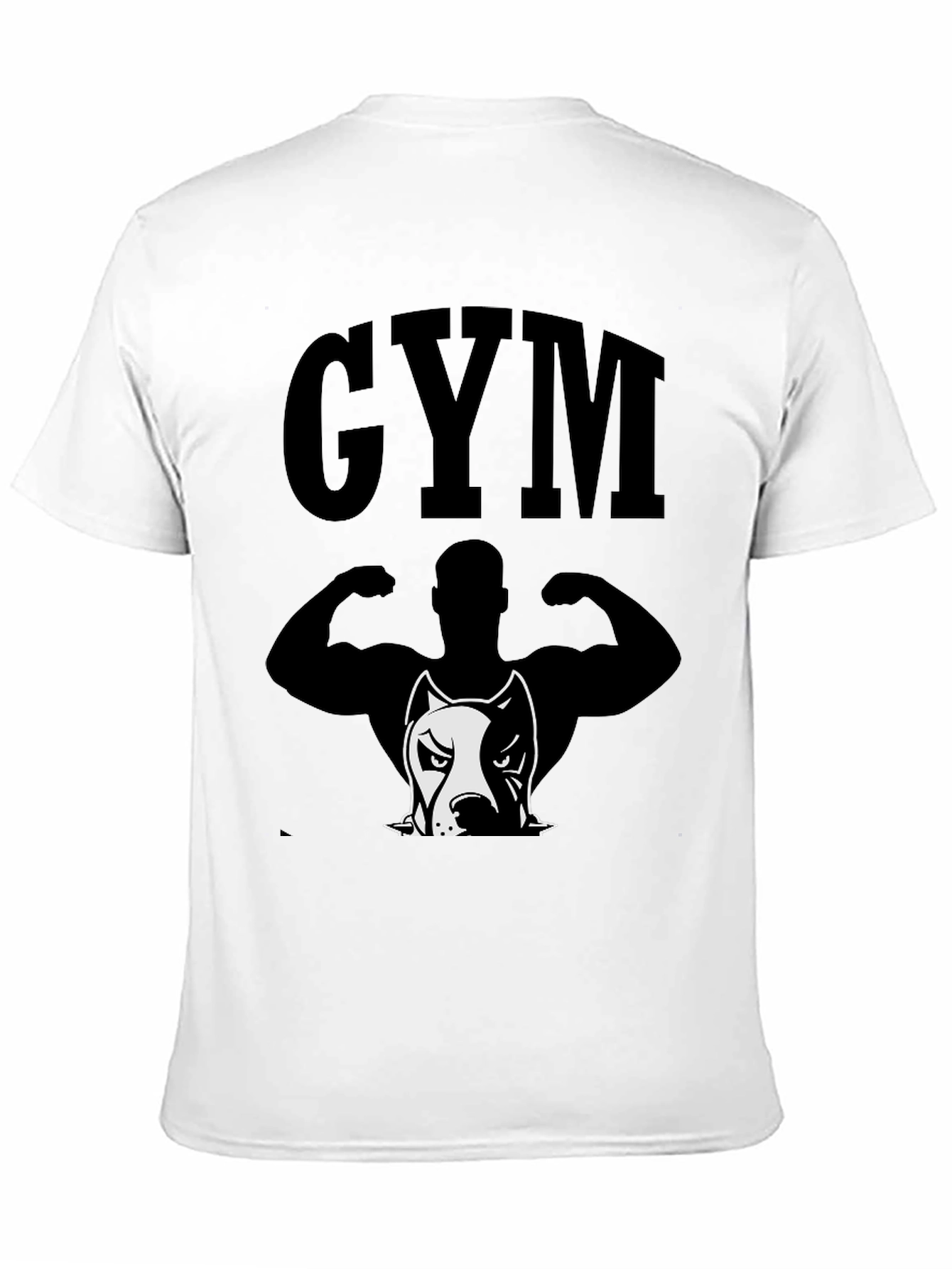 GYM Pitbull Graphic Tee - Bodybuilding Shirt