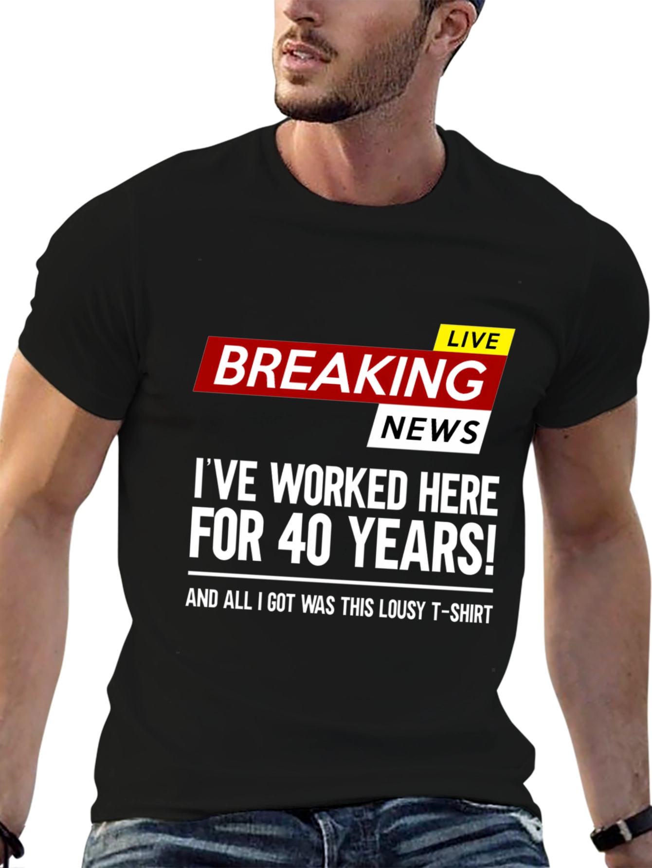 Funny 40 Years Work Anniversary T-Shirt