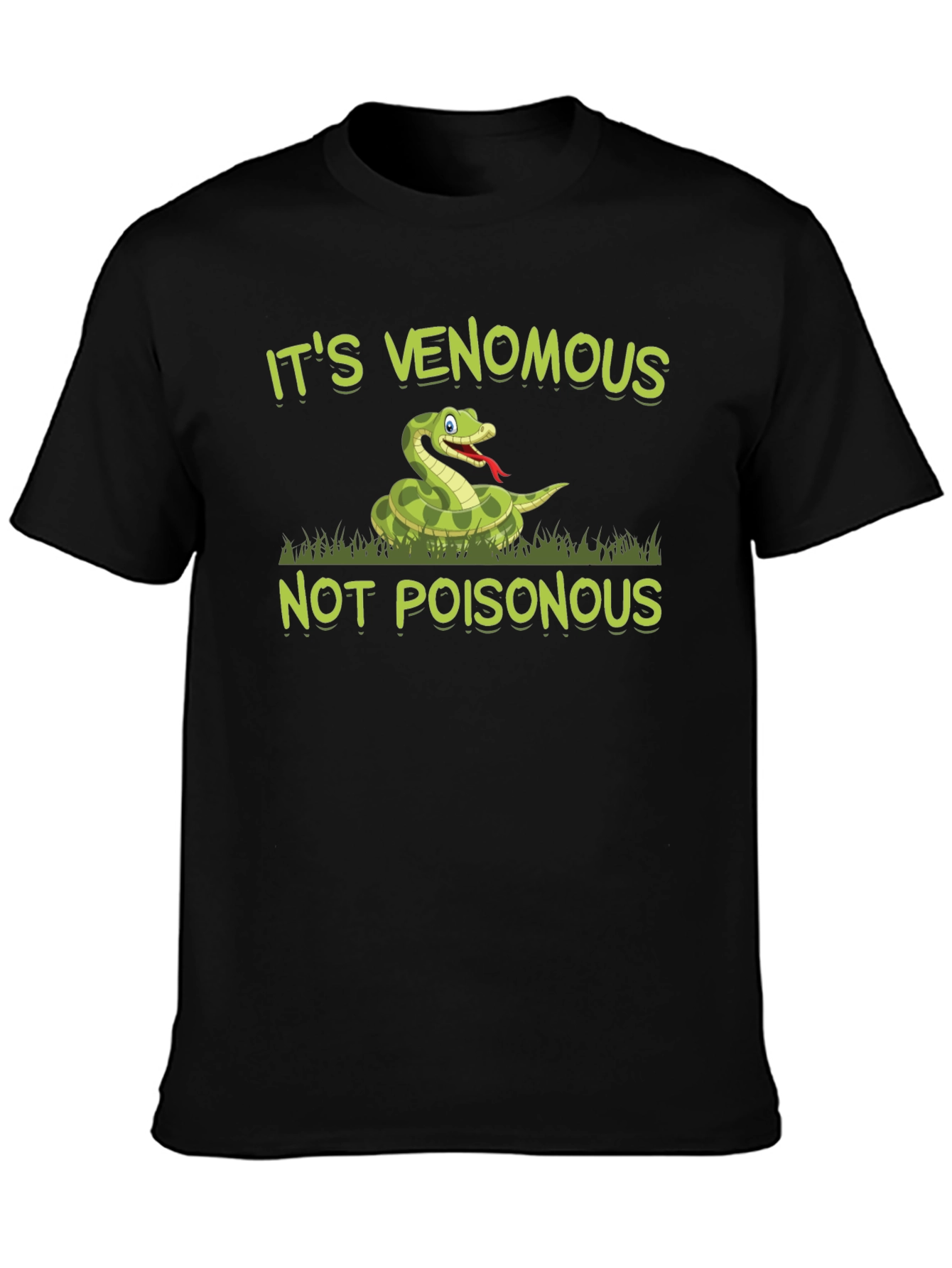 Venomous Snake T-Shirt - Funny Reptile Graphic Tee