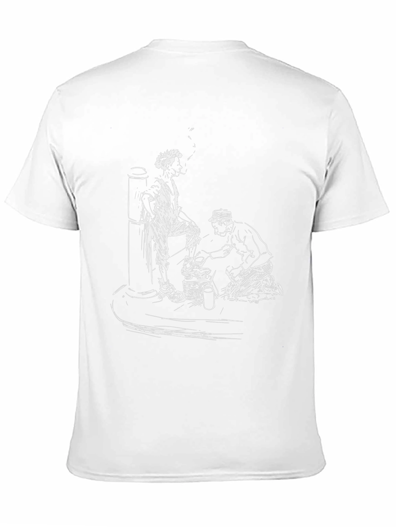 Black T-Shirt with Unique Graphic