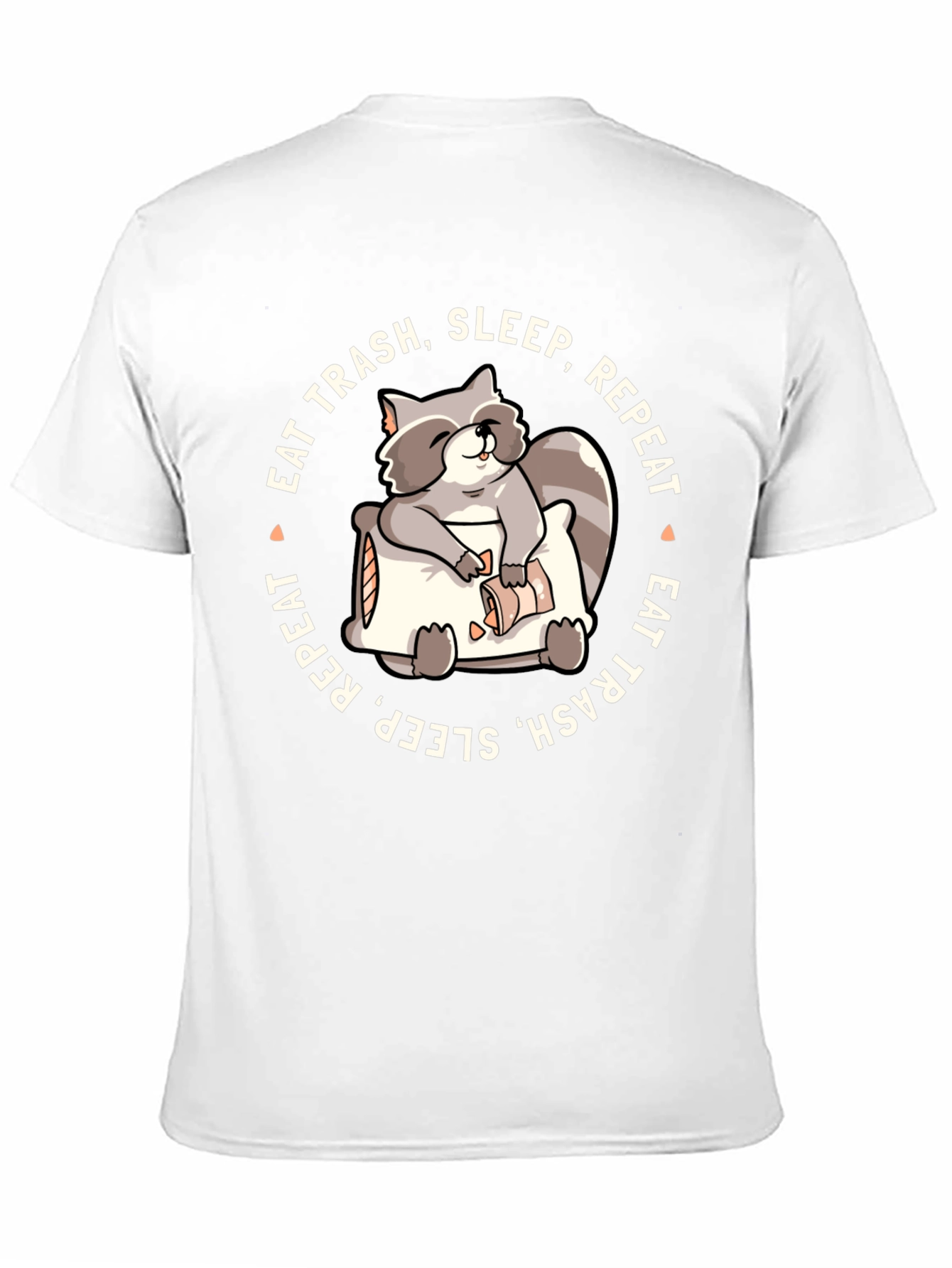 Eat Trash Sleep Repeat Raccoon T-Shirt