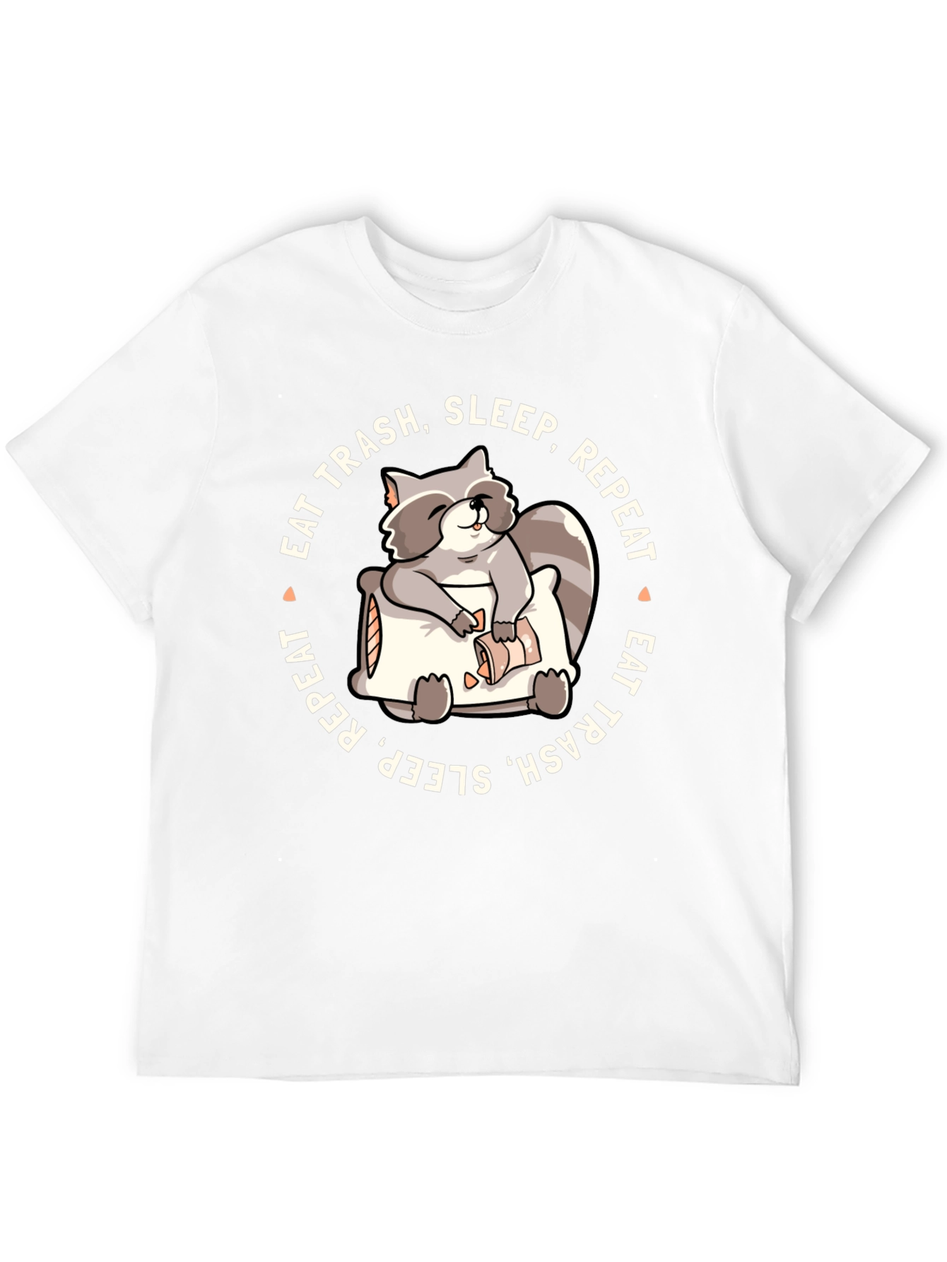 Eat Trash Sleep Repeat Raccoon T-Shirt