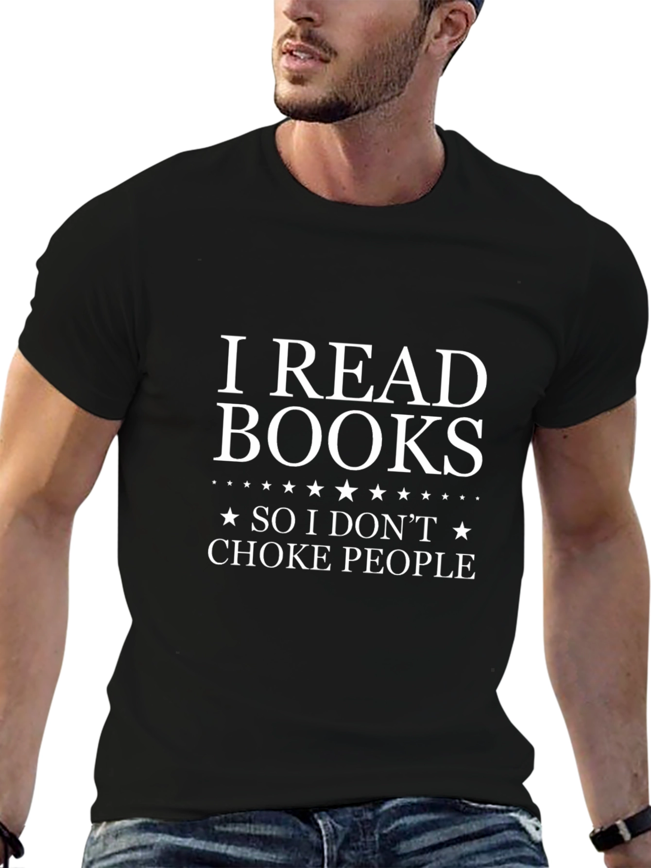 I Read Books Graphic Novelty T-Shirt