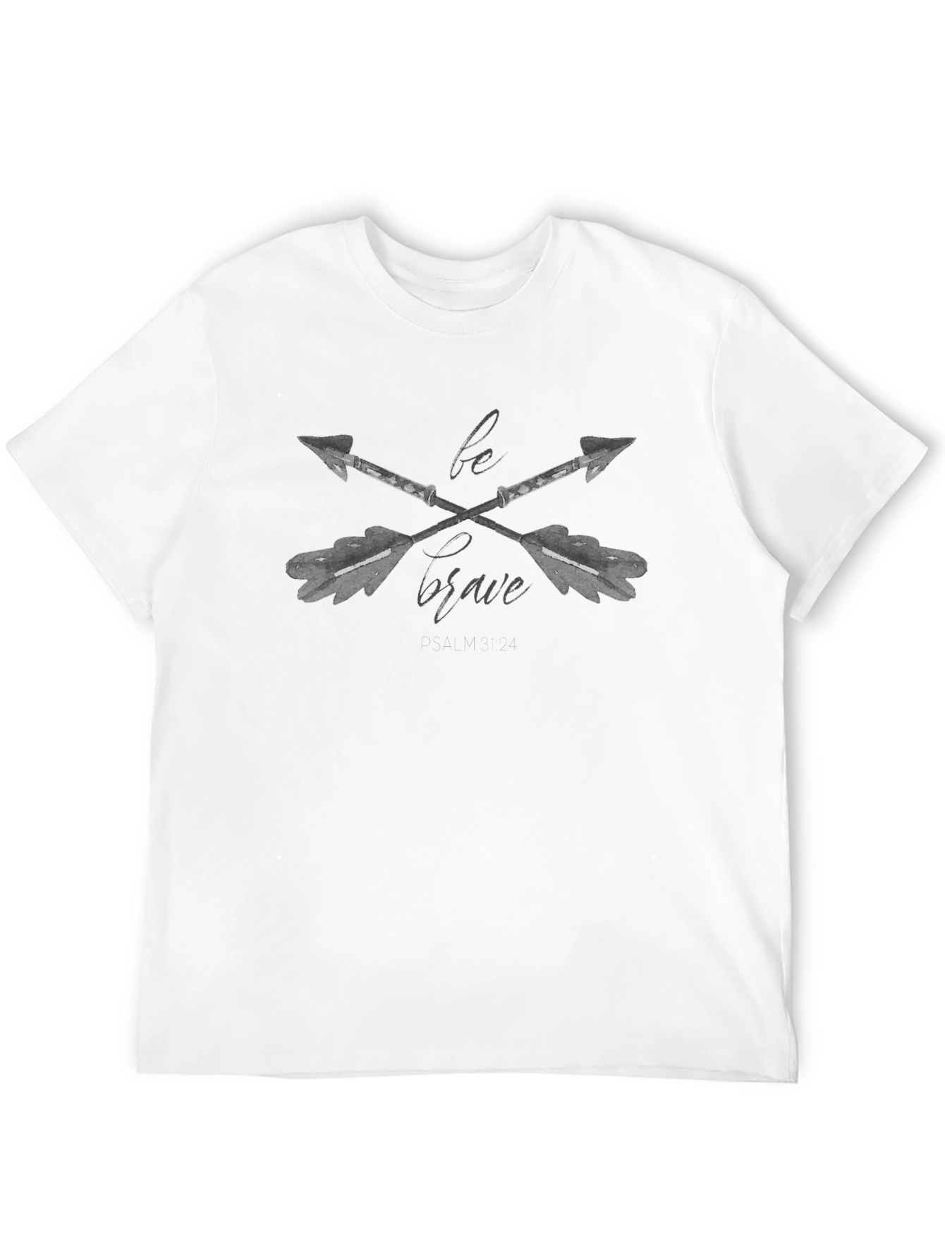 Be Brave Arrows Graphic Tee - Black T-Shirt