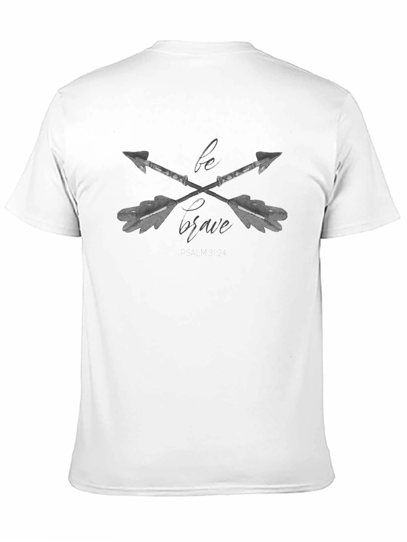 Be Brave Arrows Graphic Tee - Black T-Shirt