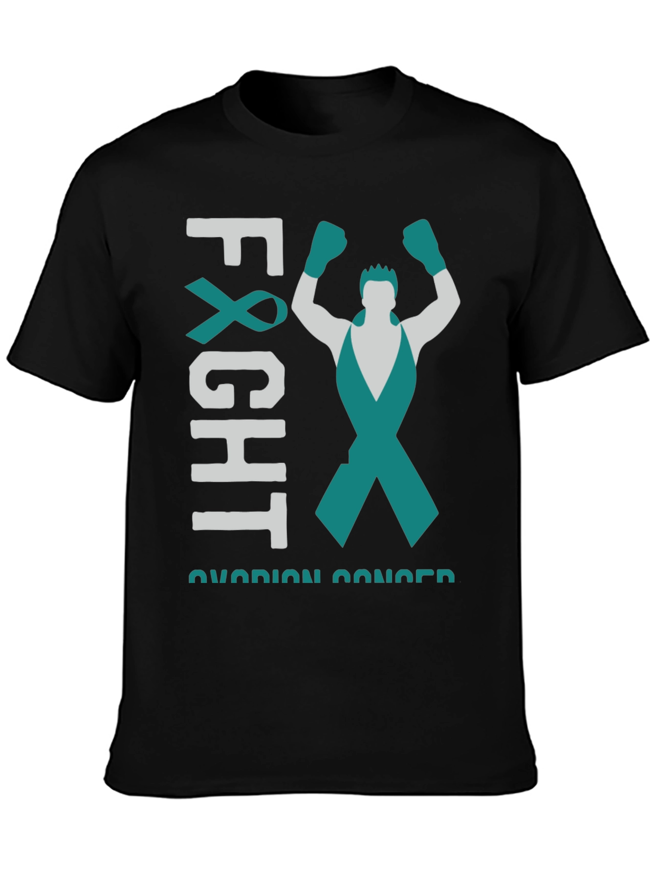 Ovarian Cancer Awareness Fight T-Shirt