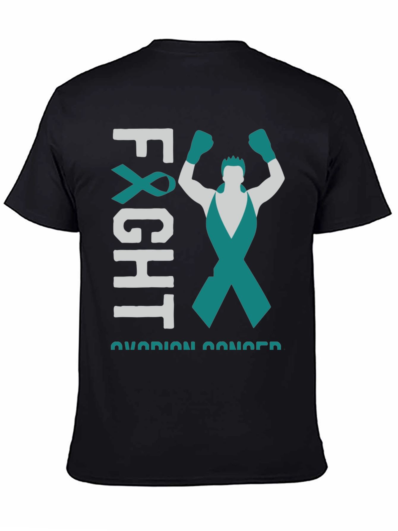 Ovarian Cancer Awareness Fight T-Shirt