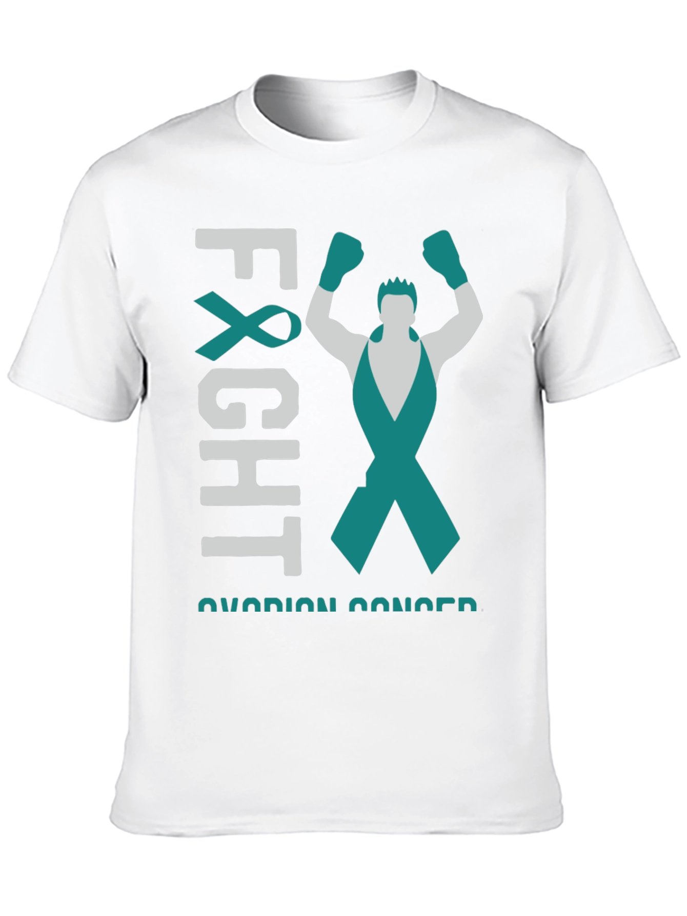 Ovarian Cancer Awareness Fight T-Shirt