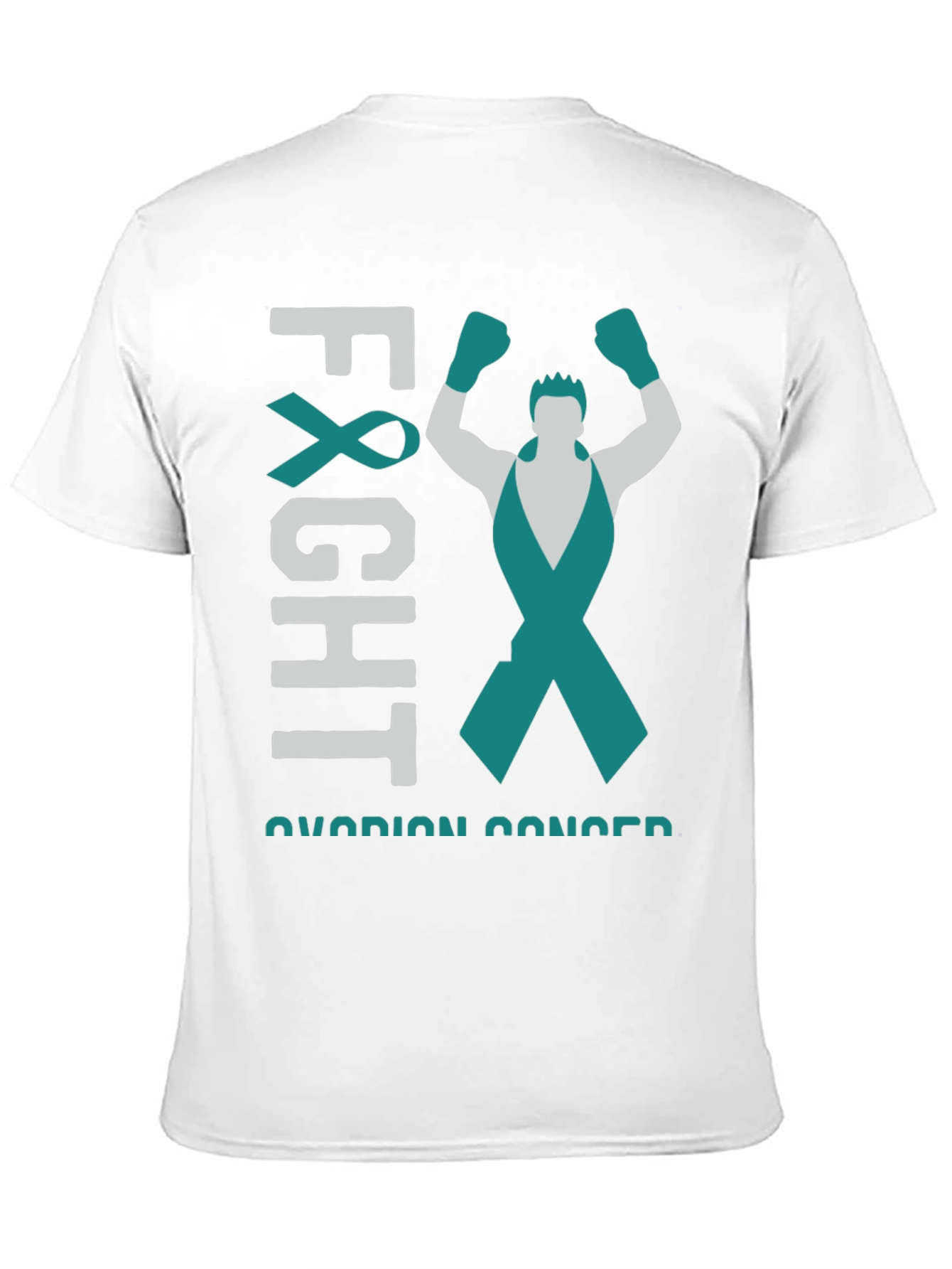 Ovarian Cancer Awareness Fight T-Shirt