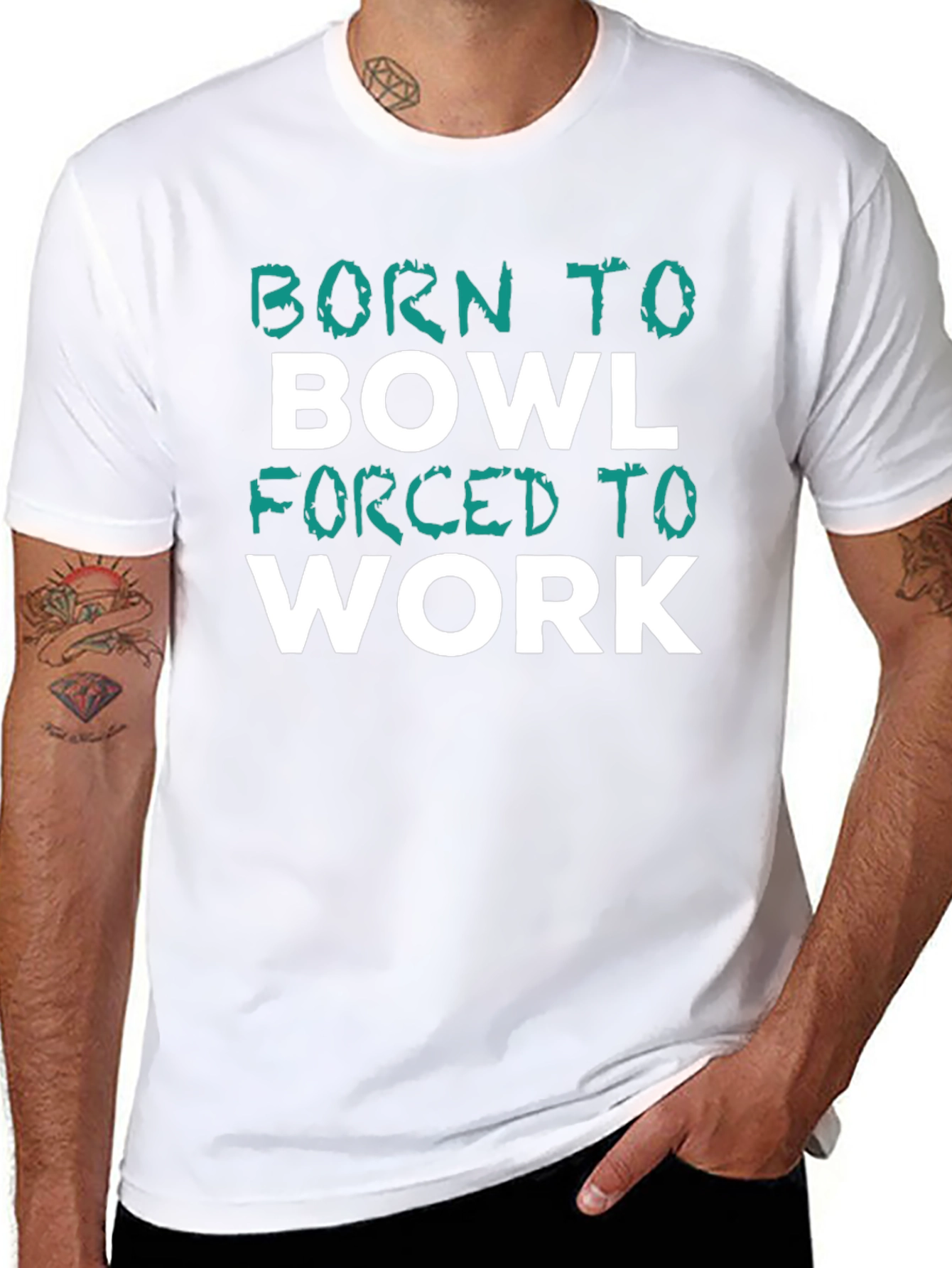 Born to Bowl T-Shirt - Funny Bowling Tee