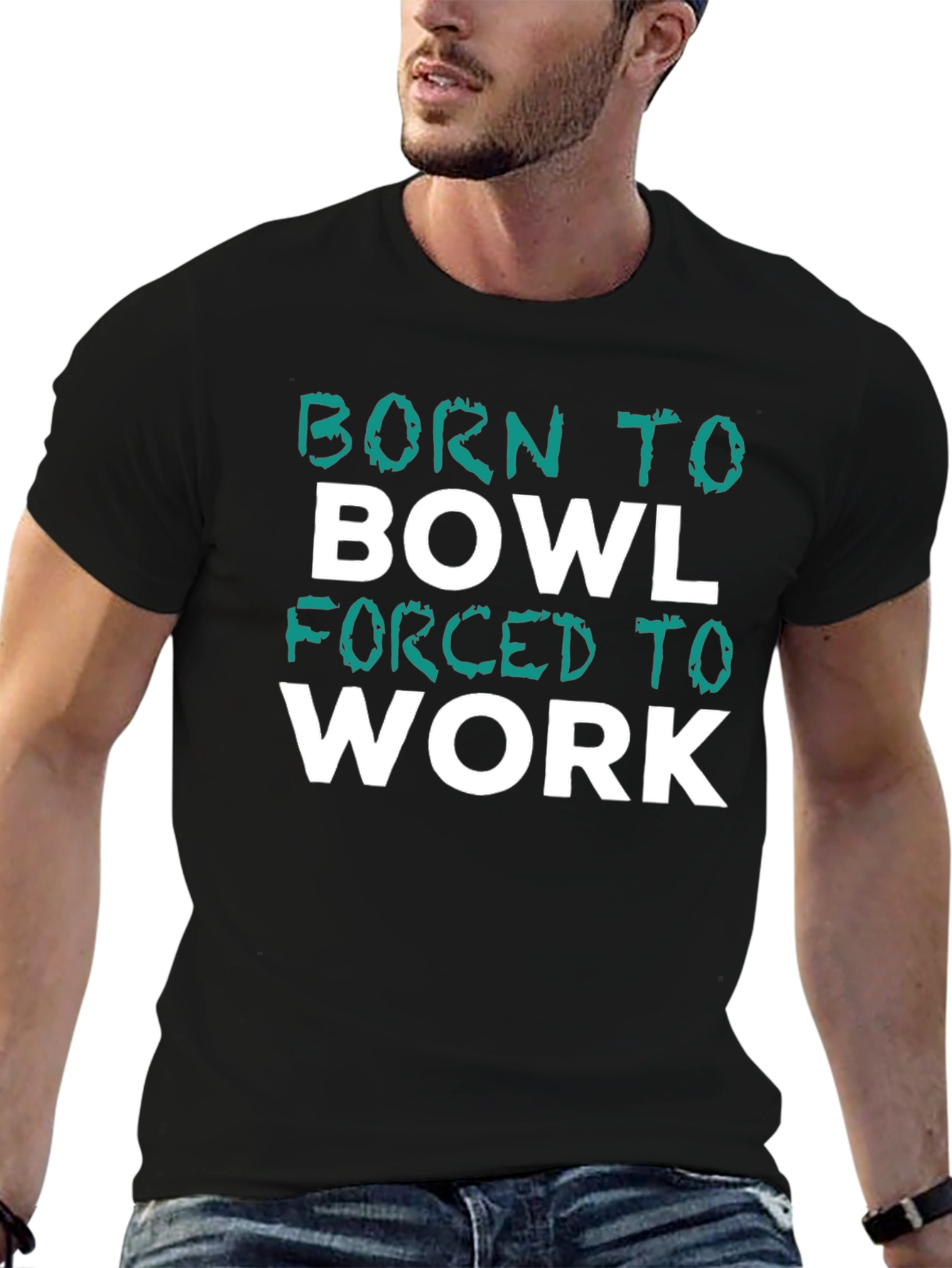 Born to Bowl T-Shirt - Funny Bowling Tee