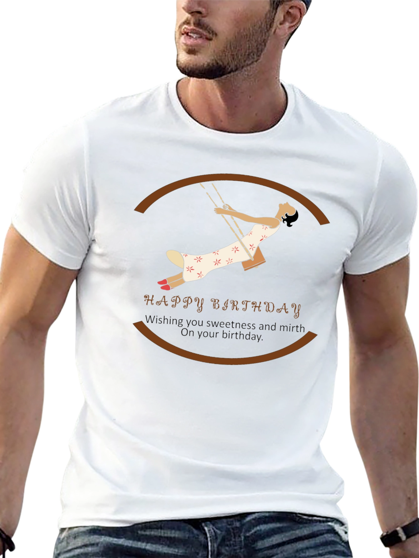 Happy Birthday Swing T-Shirt