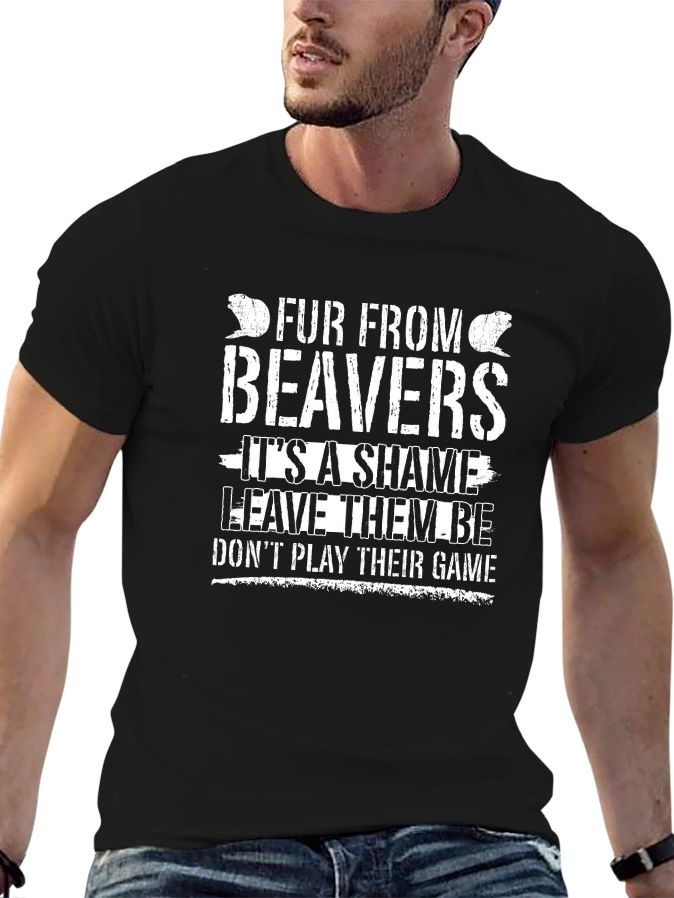 Fur From Beavers T-Shirt