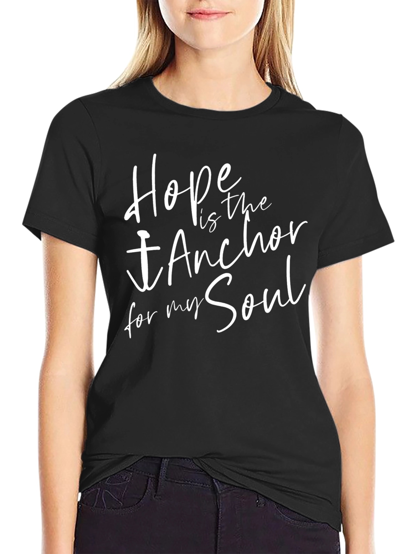 Hope Anchor Soul Graphic Tee