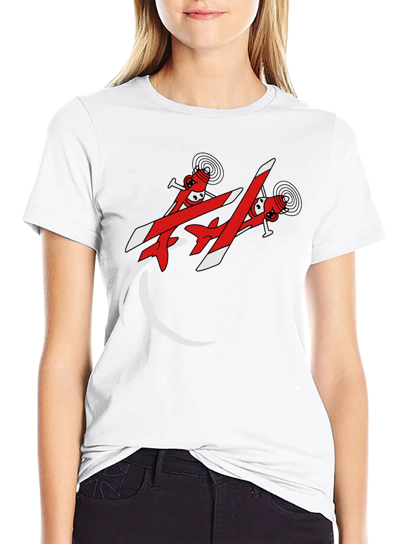 Retro Airplane Graphic Tee