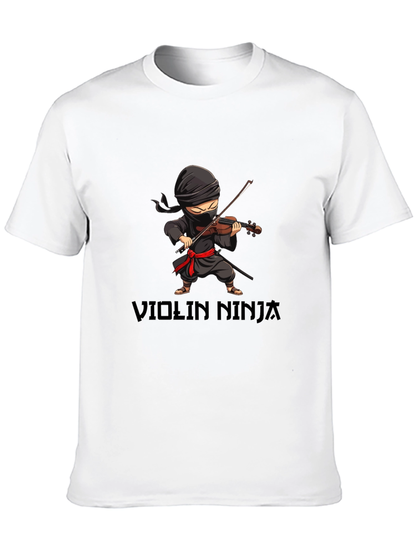 Violin Ninja T-Shirt - Music Lover Tee