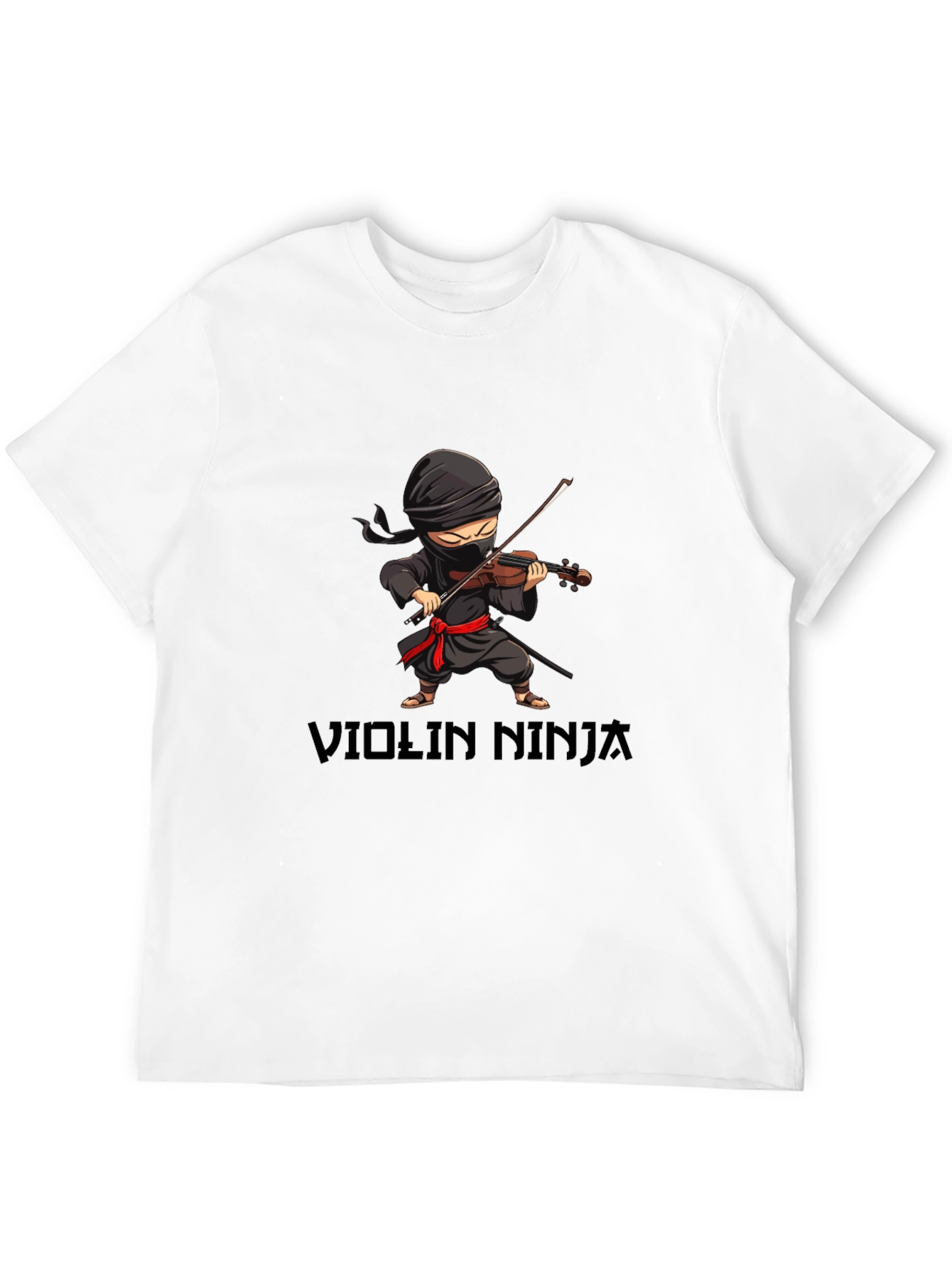 Violin Ninja T-Shirt - Music Lover Tee