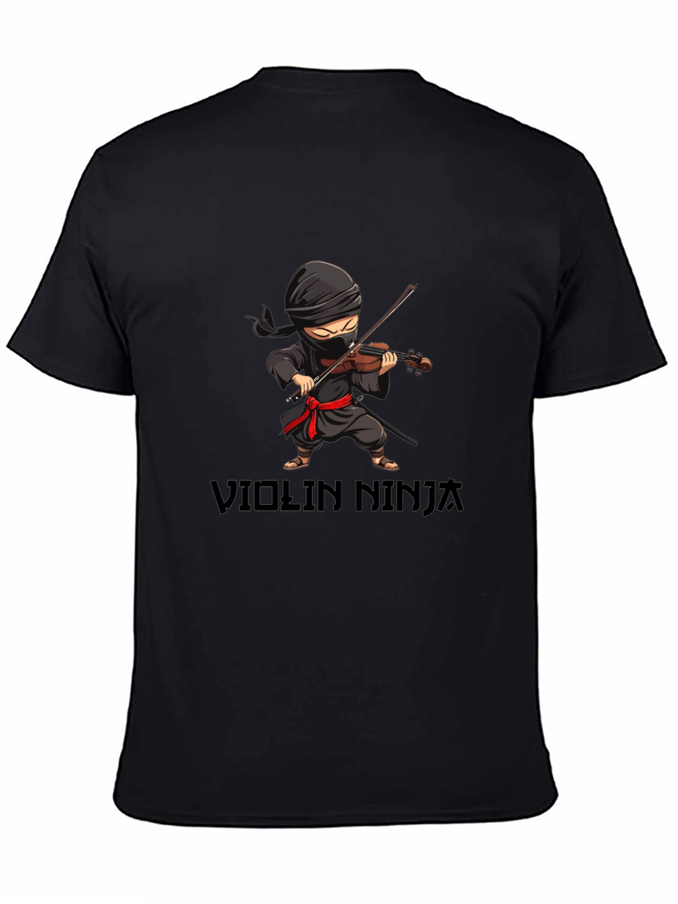 Violin Ninja T-Shirt - Music Lover Tee