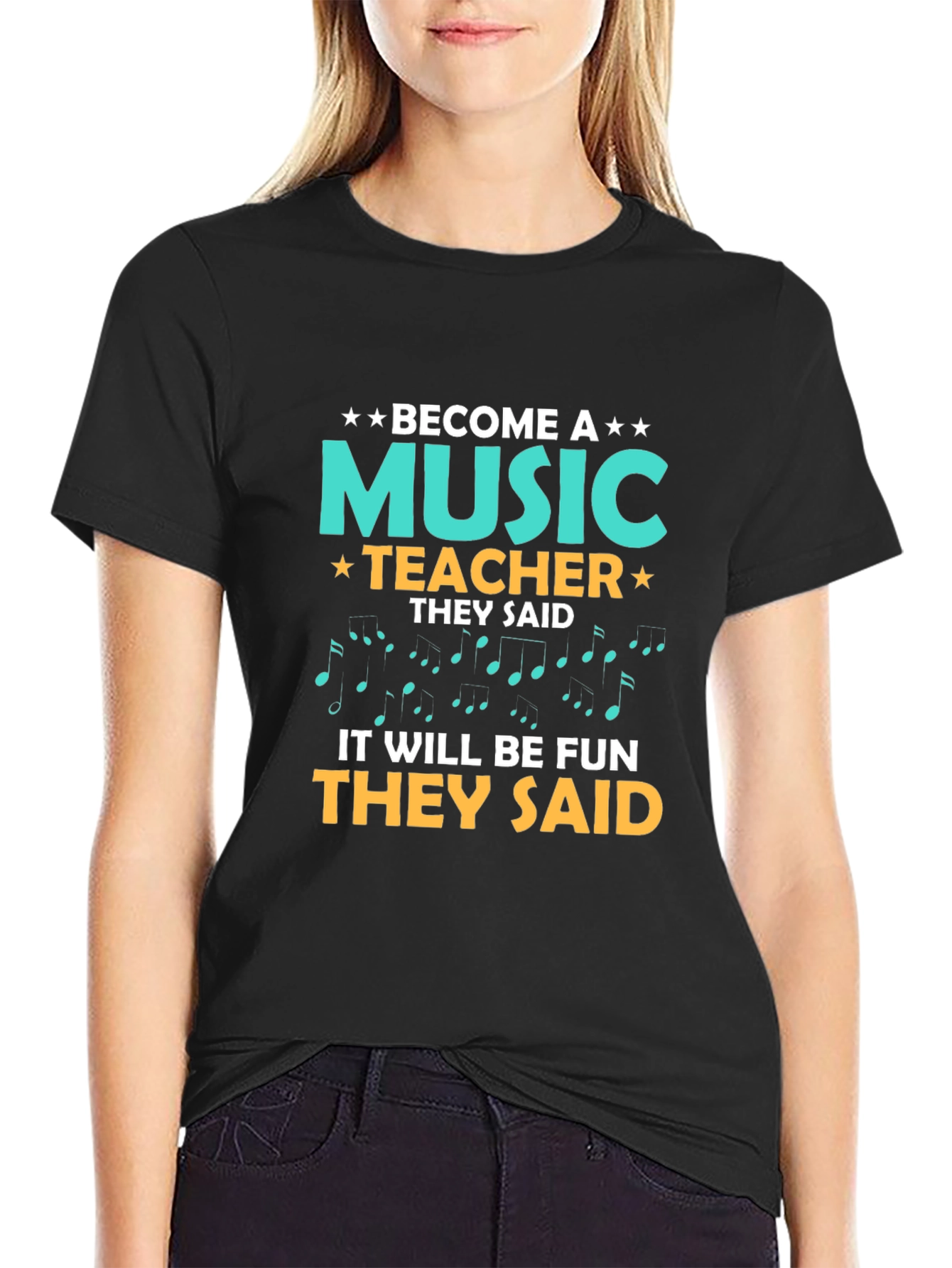 Music Teacher Graphic T-Shirt