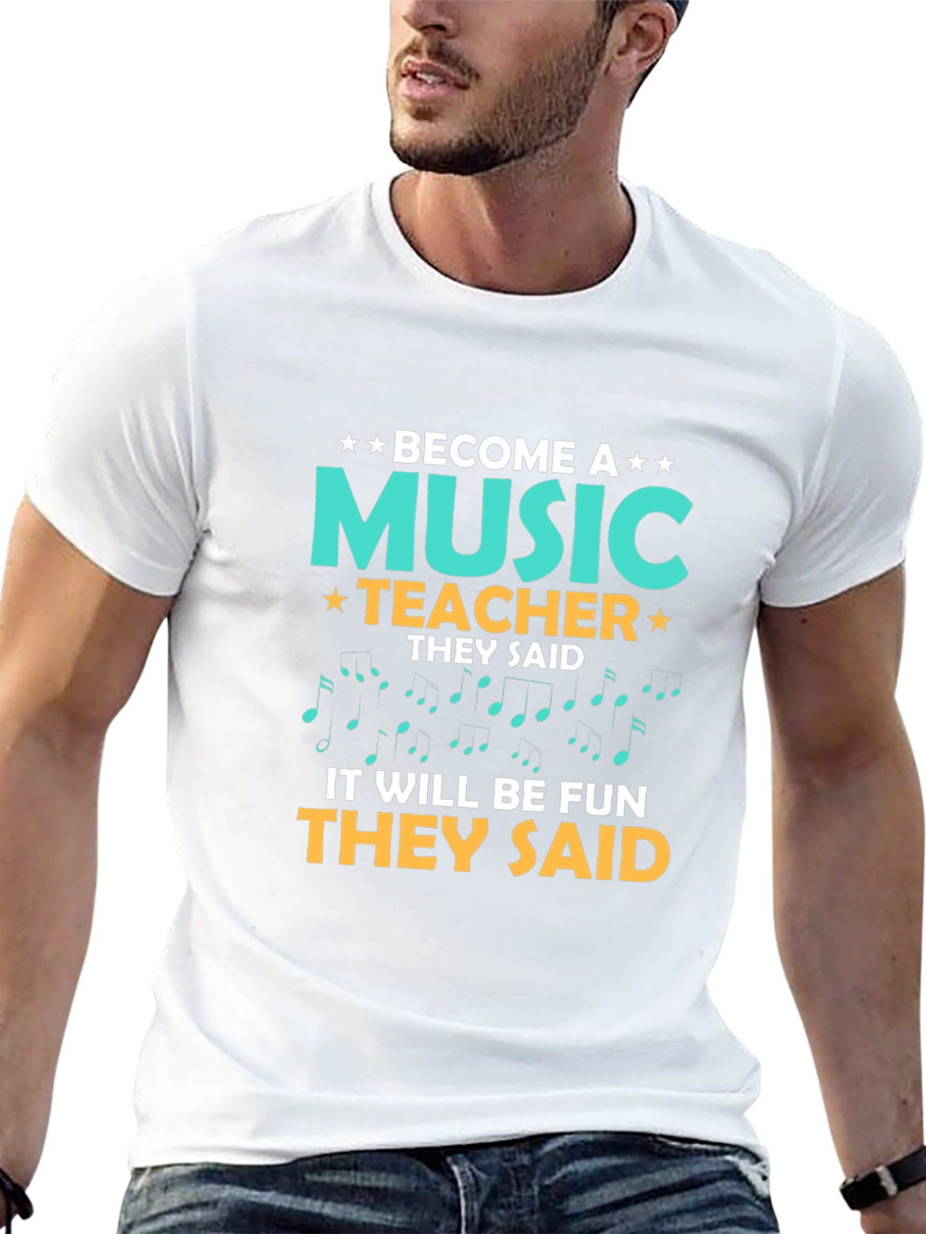 Music Teacher Graphic T-Shirt