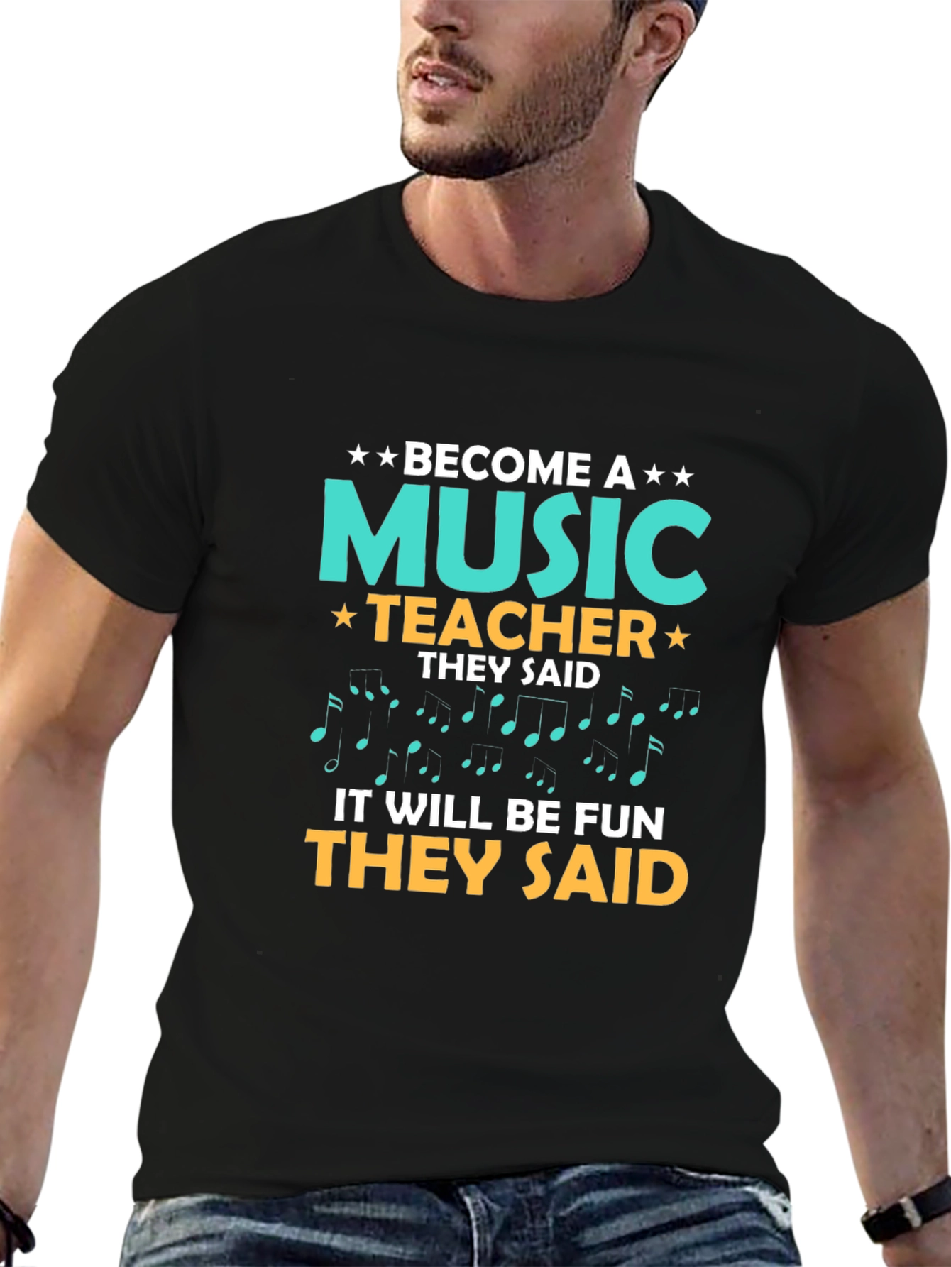 Music Teacher Graphic T-Shirt