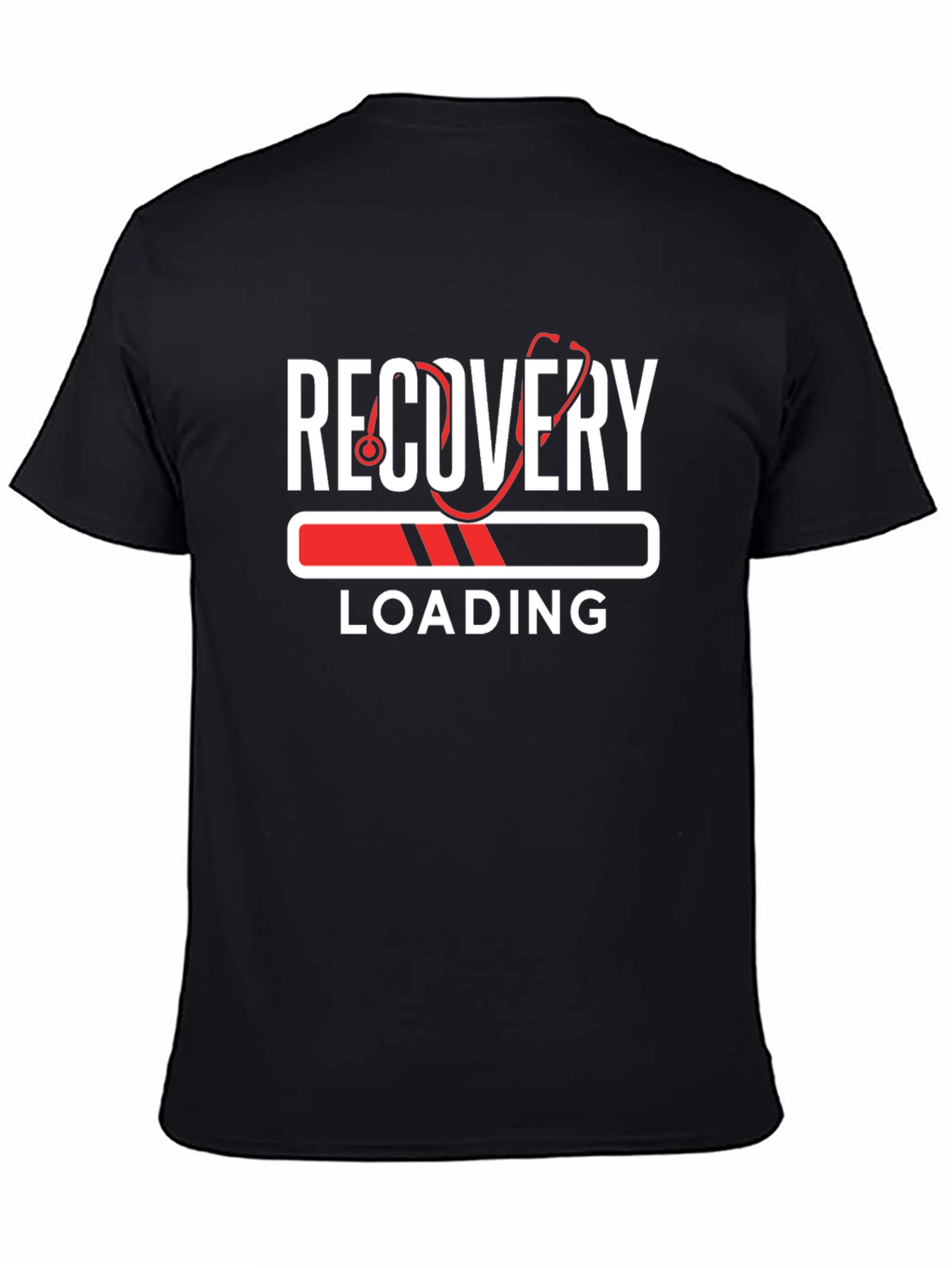 Recovery Loading Stethoscope Graphic Tee