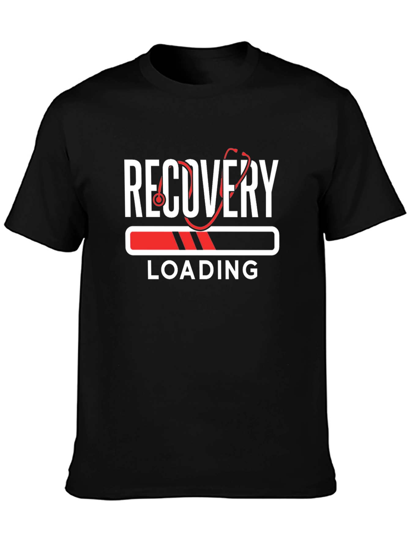 Recovery Loading Stethoscope Graphic Tee