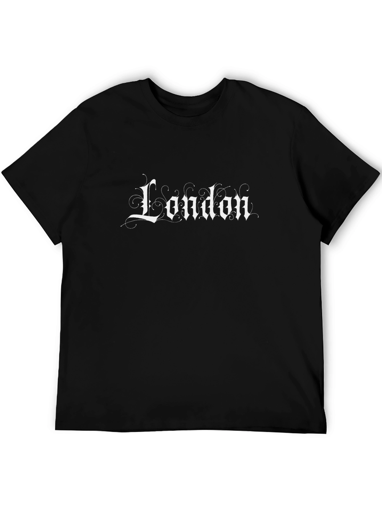 London Graphic T-Shirt - Stylish Black Tee