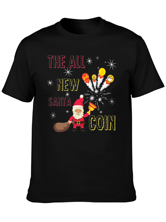 Santa Coin Crypto T-Shirt - The All New Santa Coin