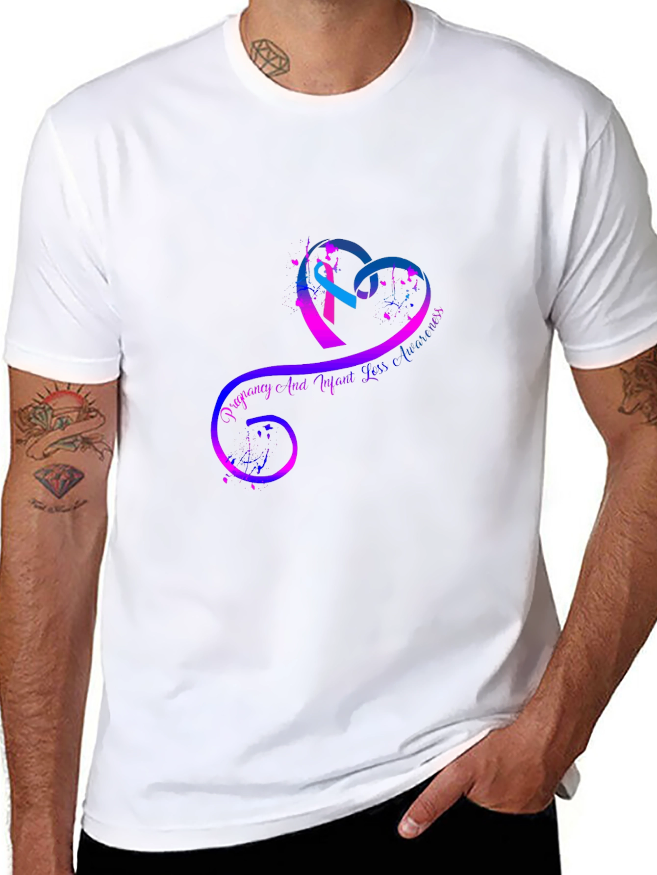 Pregnancy and Infant Loss Awareness T-Shirt