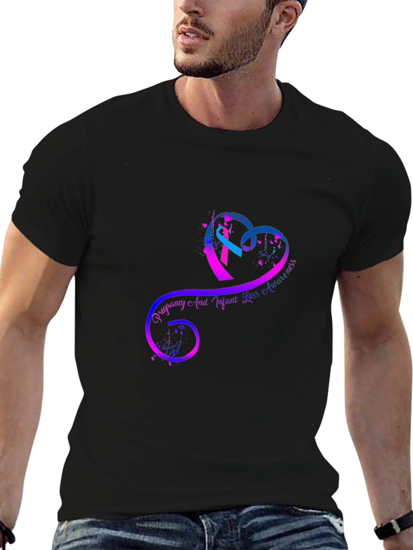 Pregnancy and Infant Loss Awareness T-Shirt