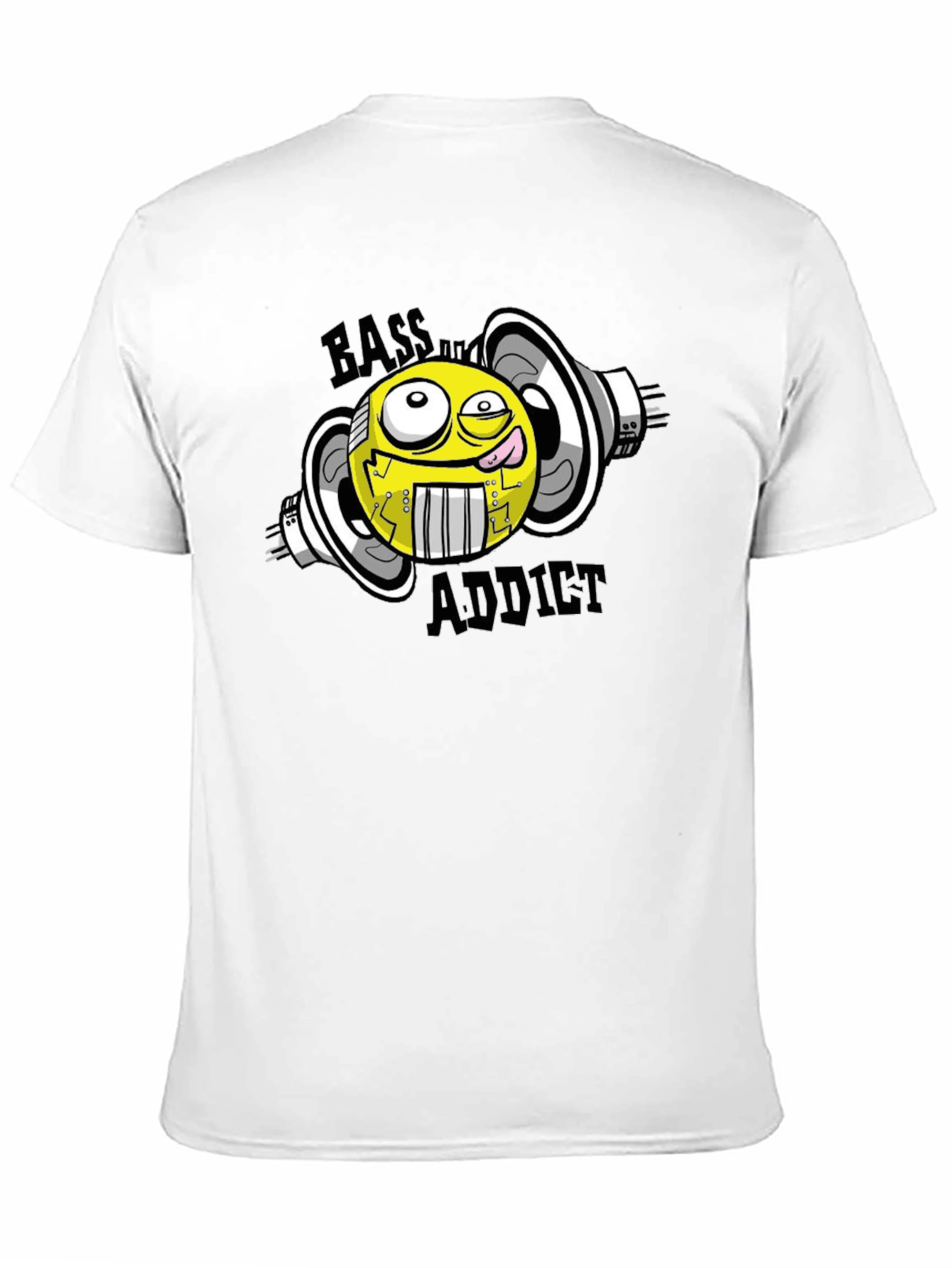 Bass Addict Graphic T-Shirt - Black