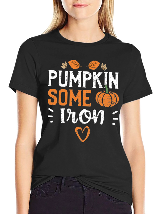 Pumpkin Some Iron T-Shirt