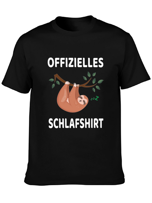 Official Sleep Shirt - Funny Sloth Graphic Tee