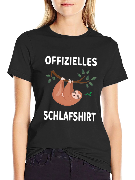 Official Sleep Shirt - Funny Sloth Graphic Tee
