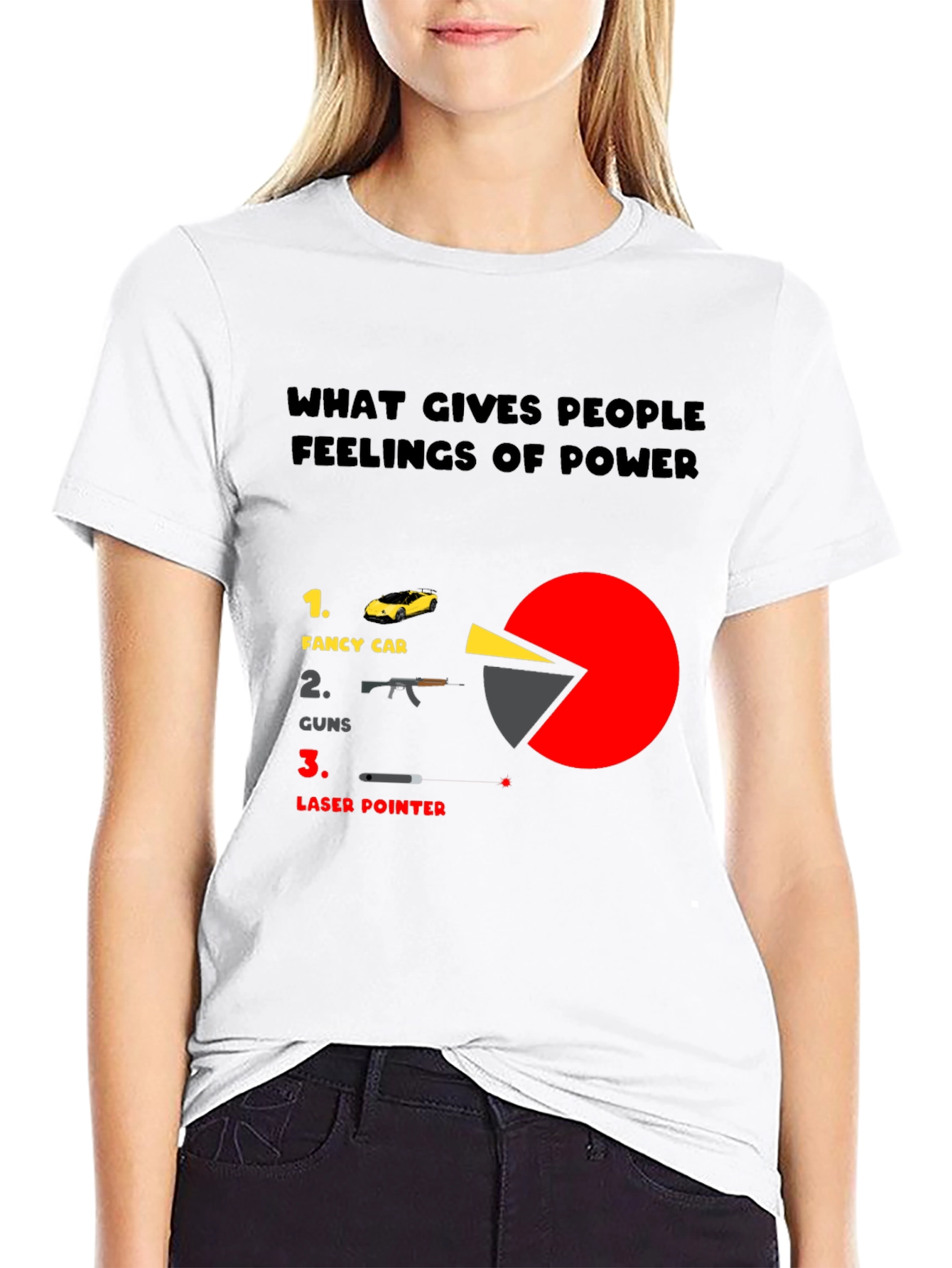 Feelings of Power T-Shirt - Funny Graphic Tee