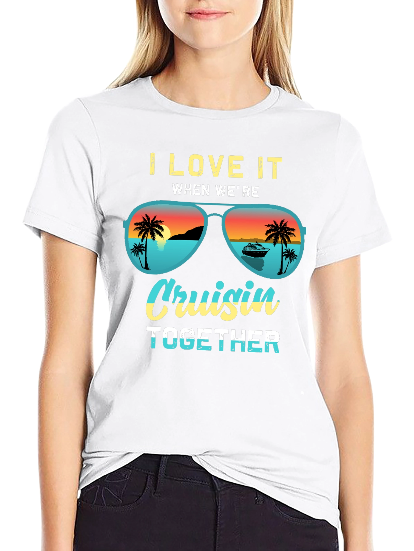 I Love It Cruisin Together Graphic Tee