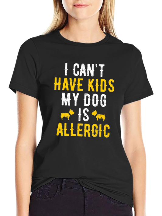 Funny Dog Allergic T-Shirt