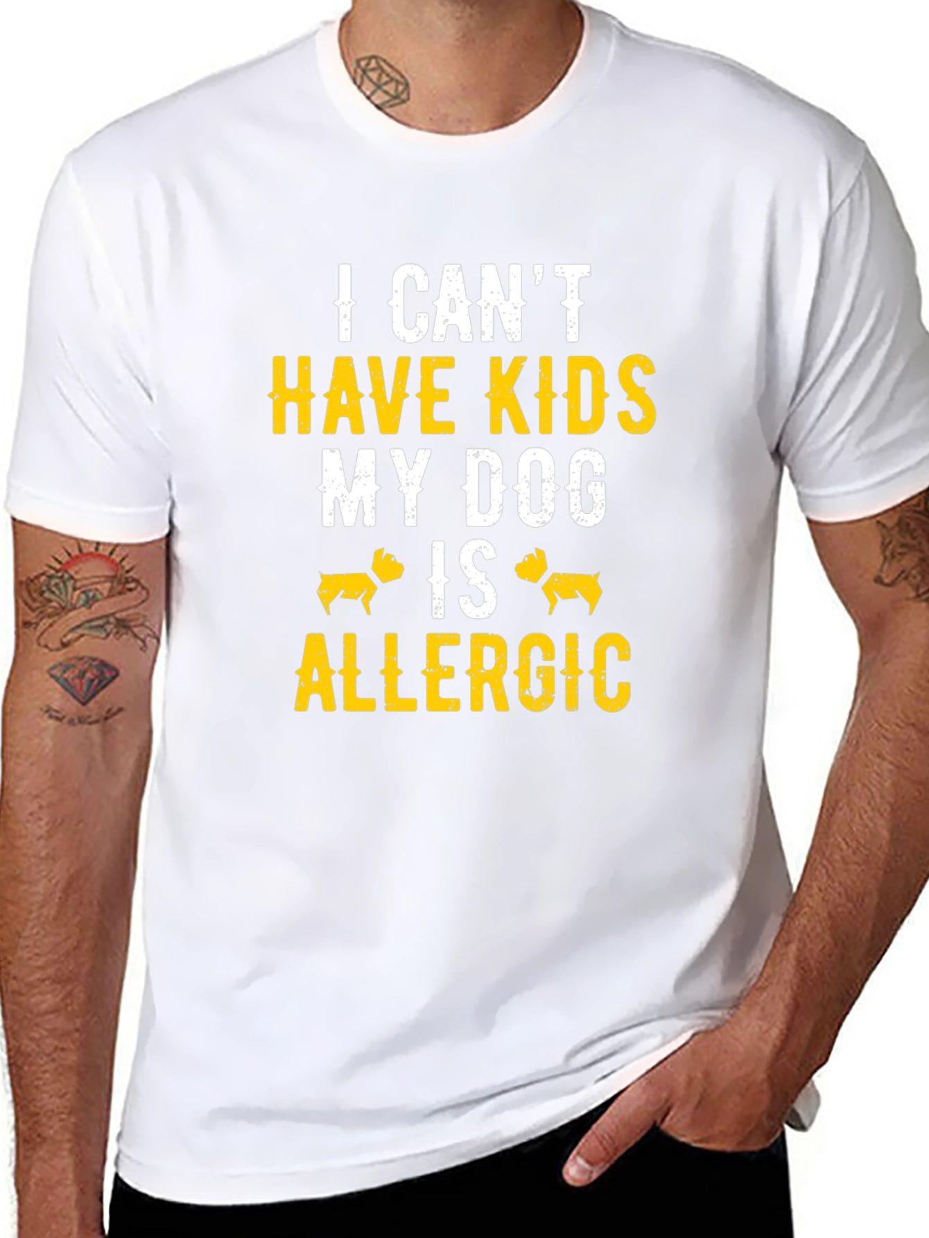 Funny Dog Allergic T-Shirt