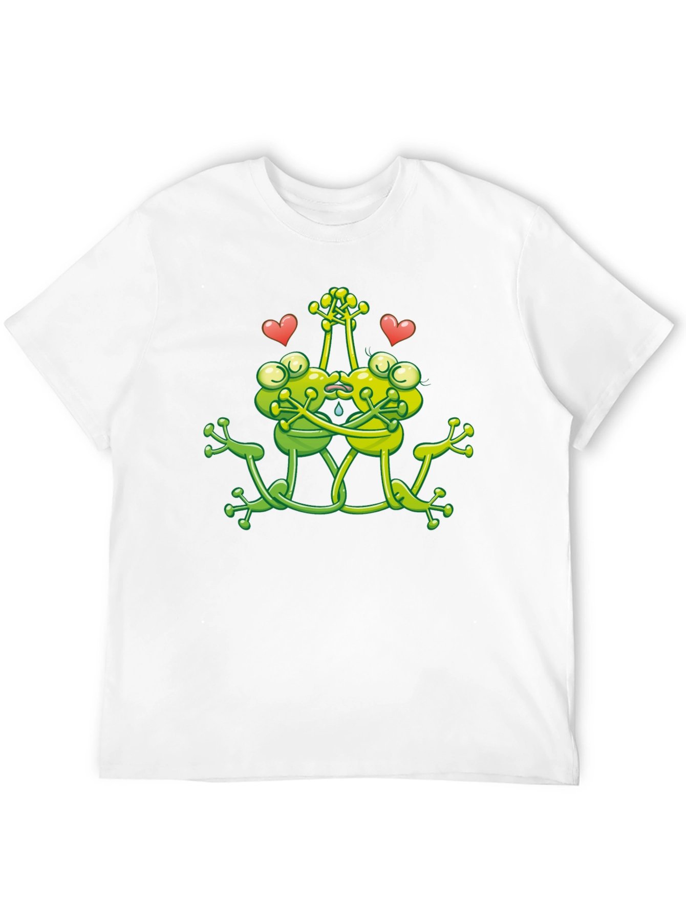 Frog Love T-Shirt - Cute Cartoon Tee