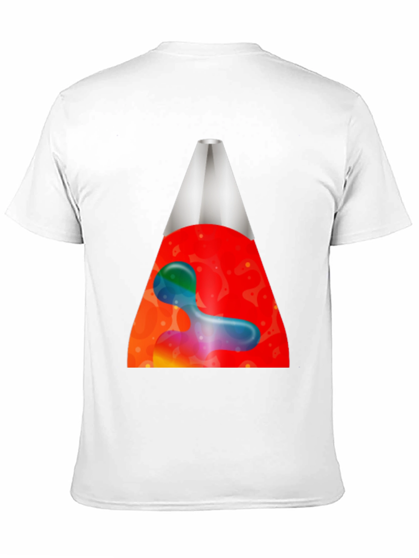 Retro Lava Lamp Graphic Tee - Black