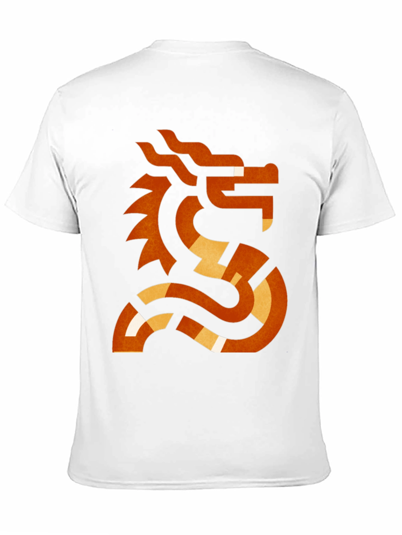 Abstract Dragon Graphic T-Shirt