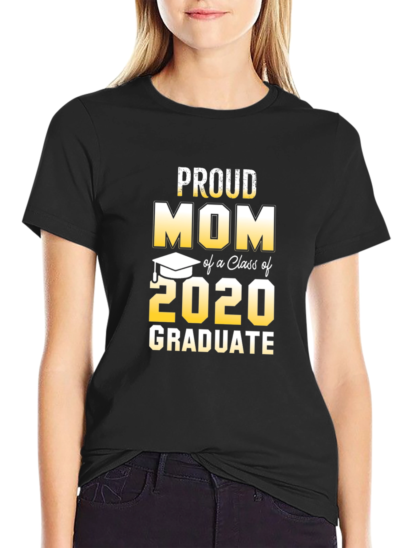 Proud Mom Class of 2020 Graduate T-Shirt