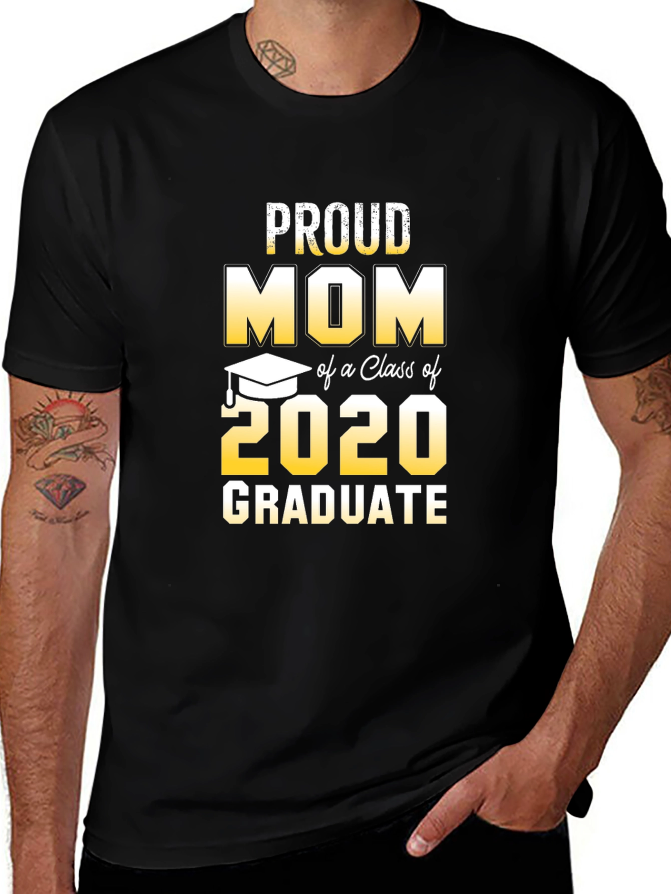 Proud Mom Class of 2020 Graduate T-Shirt