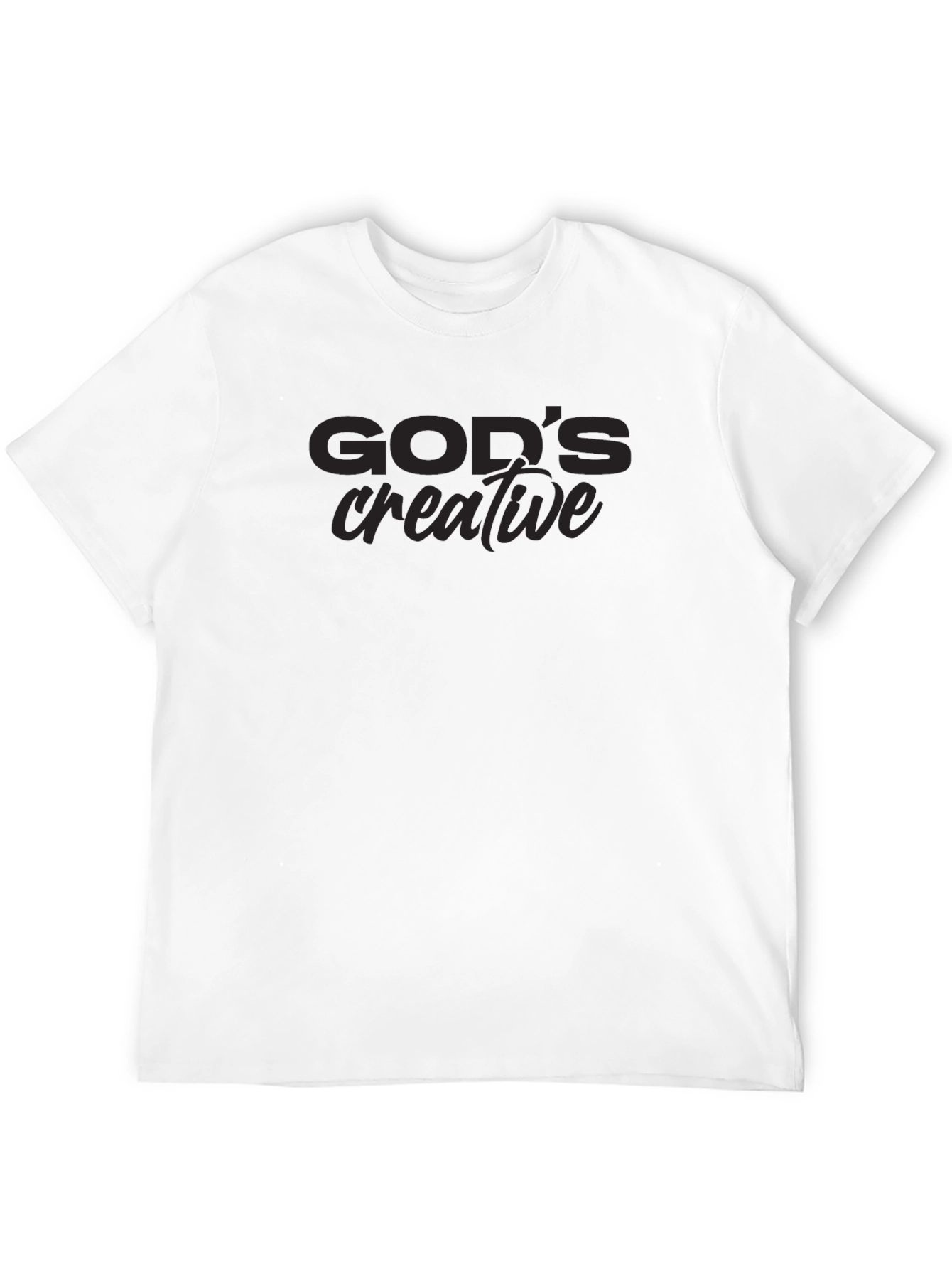 Gods Creative Black T-Shirt