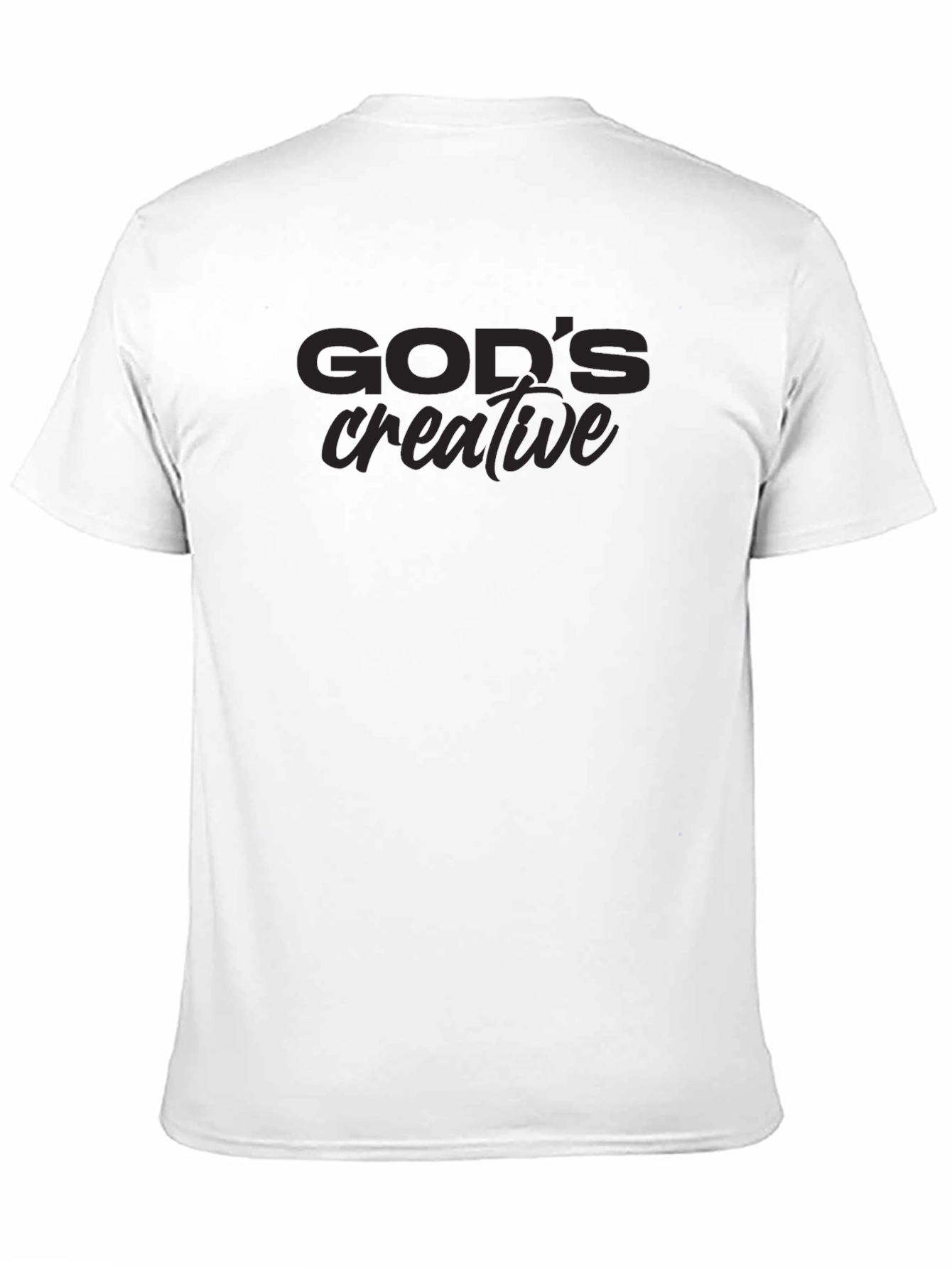 Gods Creative Black T-Shirt