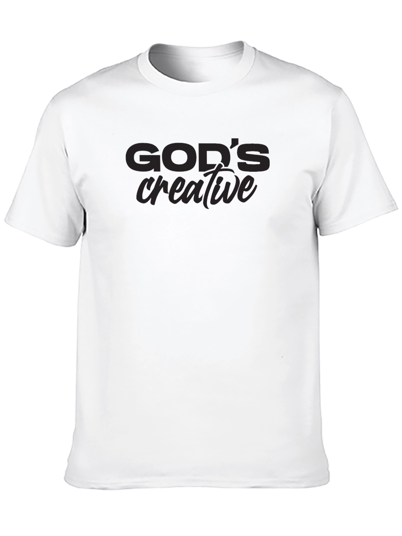 Gods Creative Black T-Shirt